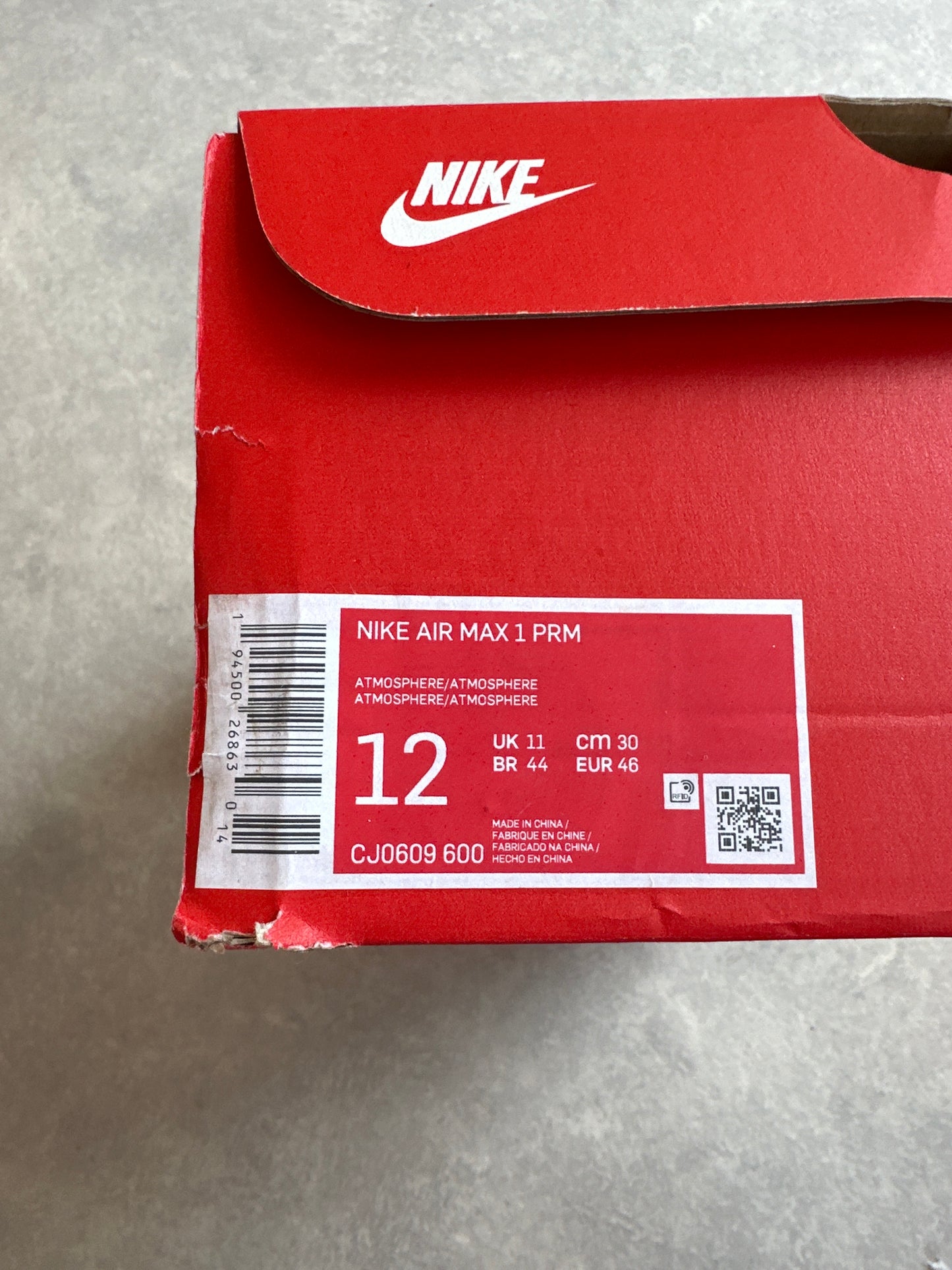 Nike Air Max 1 Premium Strawberry 46