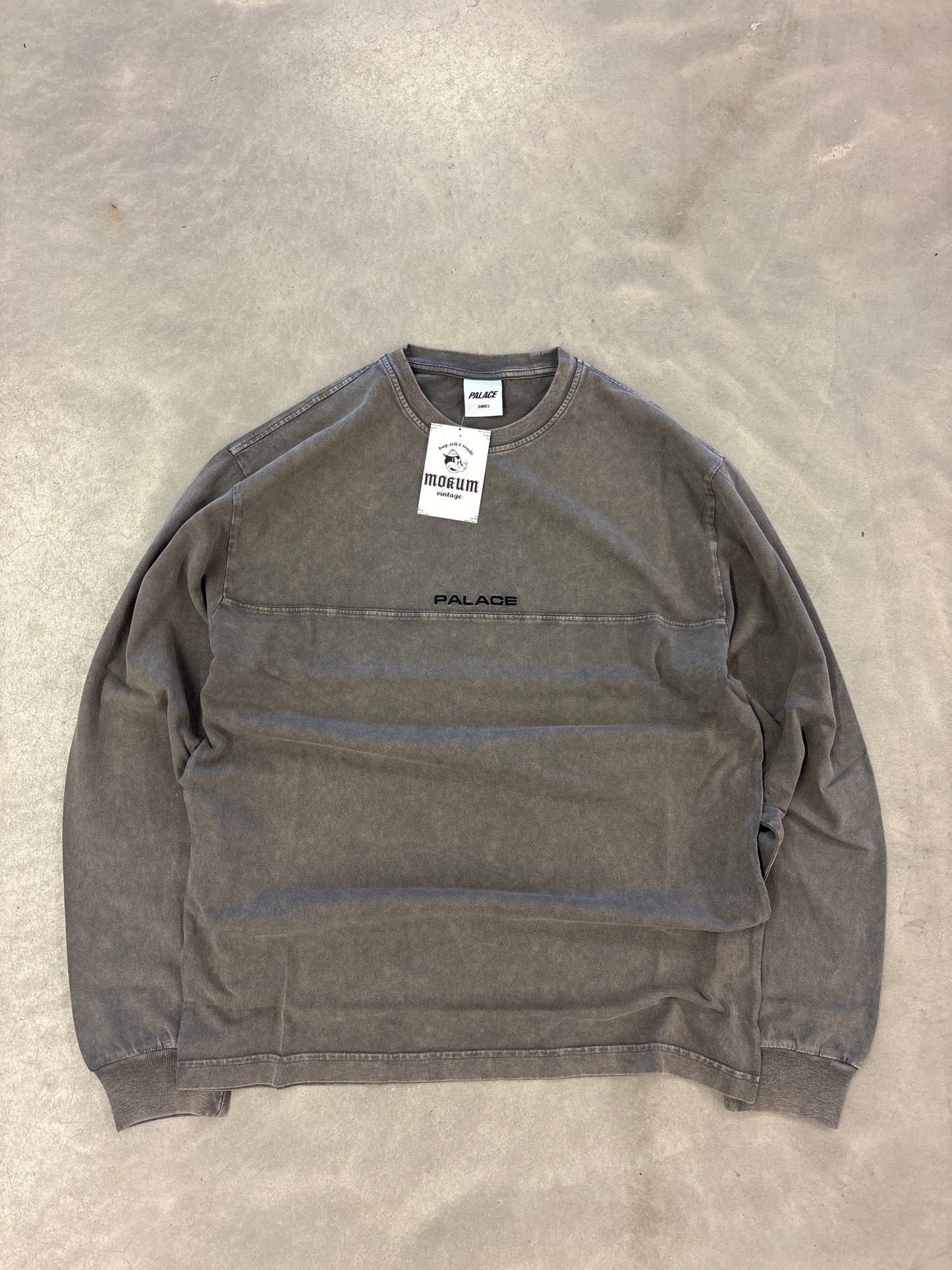 Palace Micro Pigment Longsleeve Grey S