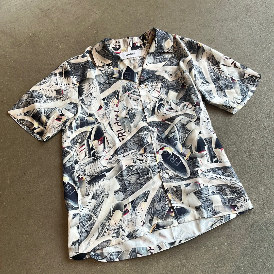 Soulland X Nike Printed Shirt M