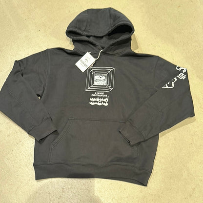 Brain Dead Hoodie Black M