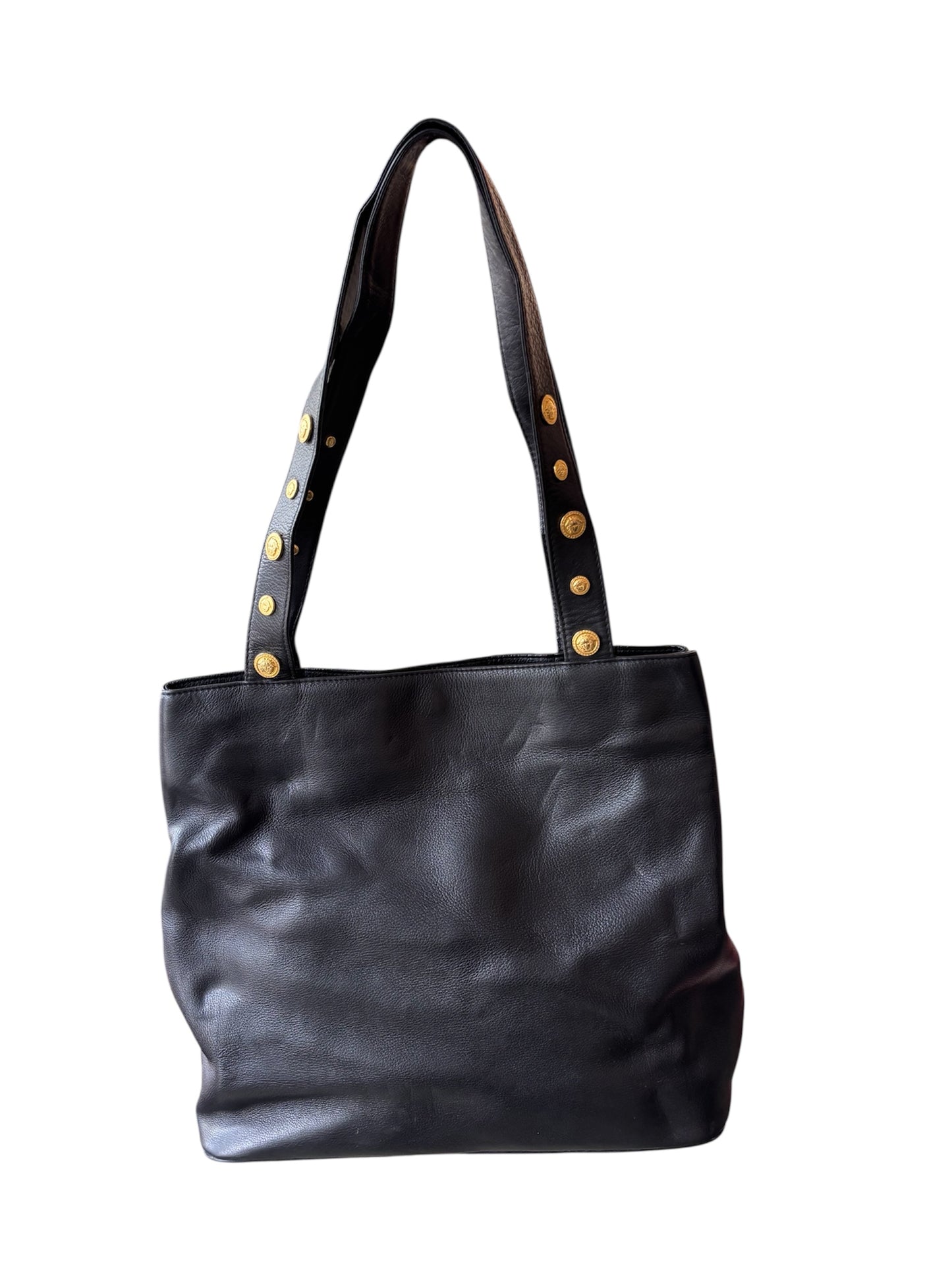 Versace Vintage Leather Tote