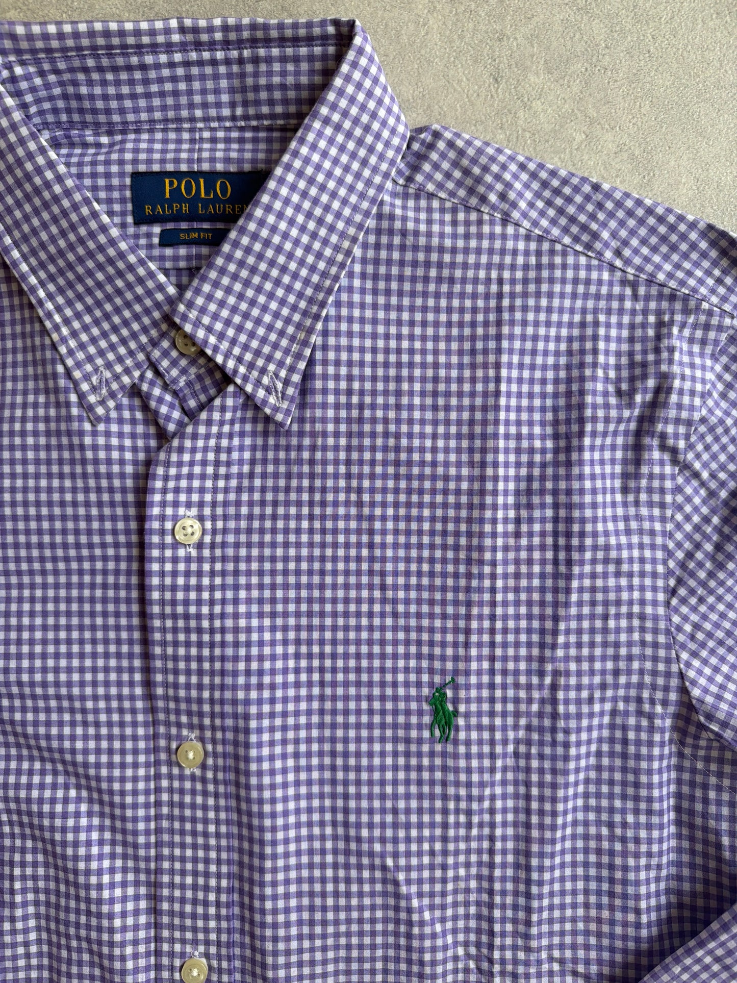 Polo Ralph Lauren Button Up Lavendel M