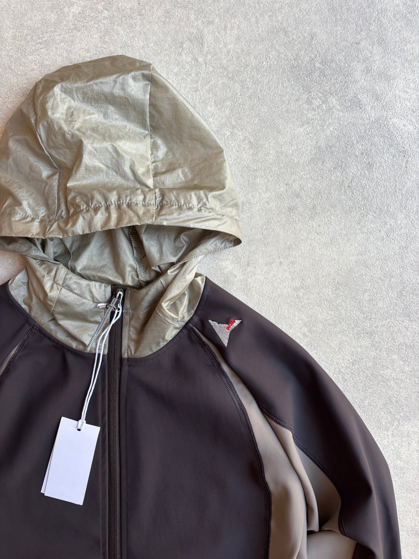 ROA Spine Stretch Hooded Dark Brown Medium