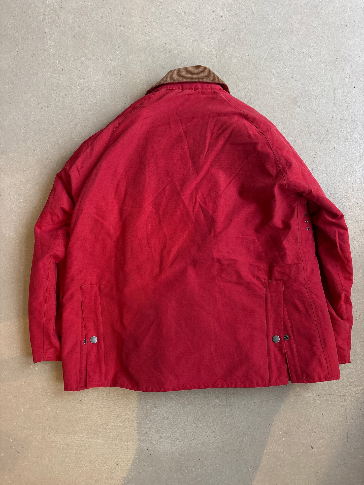 Noah x Barbour 60/40 Bedale Jacket Red XL