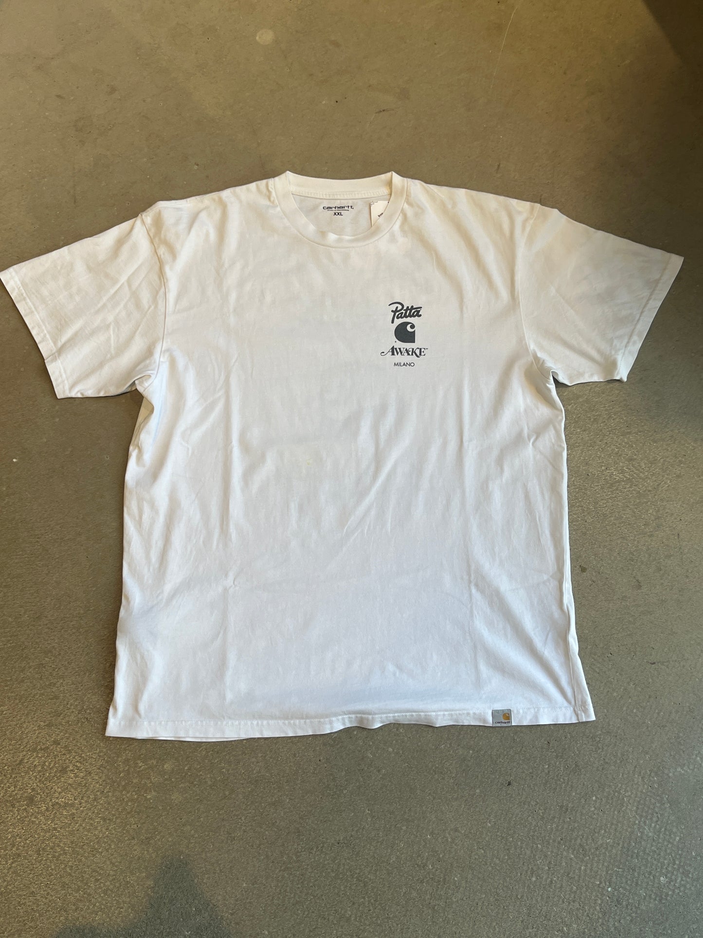 Carhartt X Patta X Awake Tee White XXL