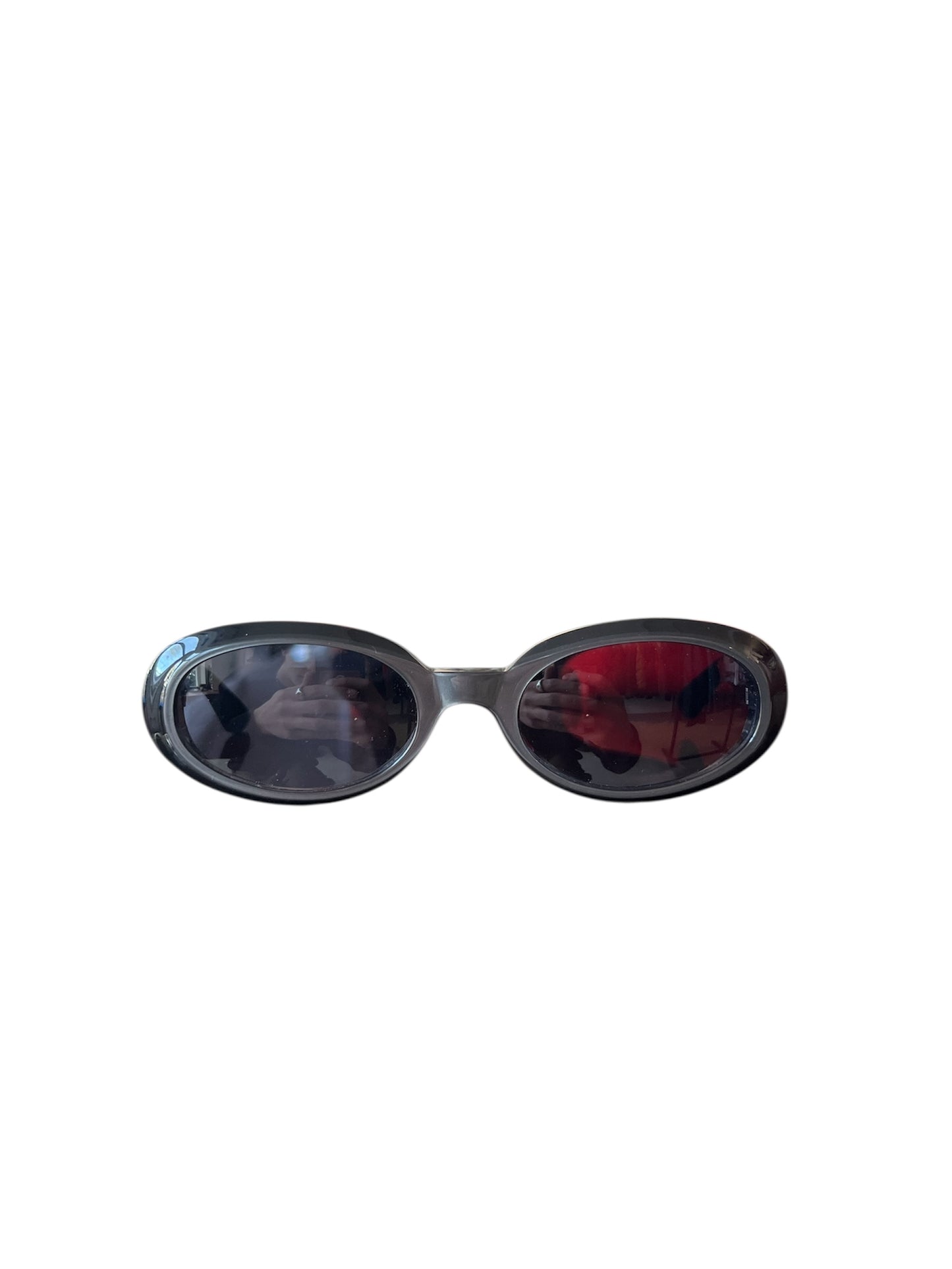 Vintage Gucci Sunglasses GG2419 Metallic Black