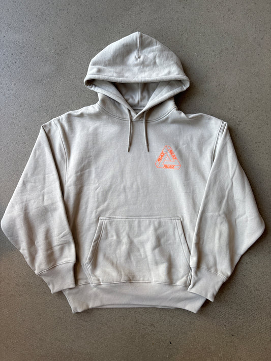 Palace Glow Tri-Ferg Hood Stoney Grey