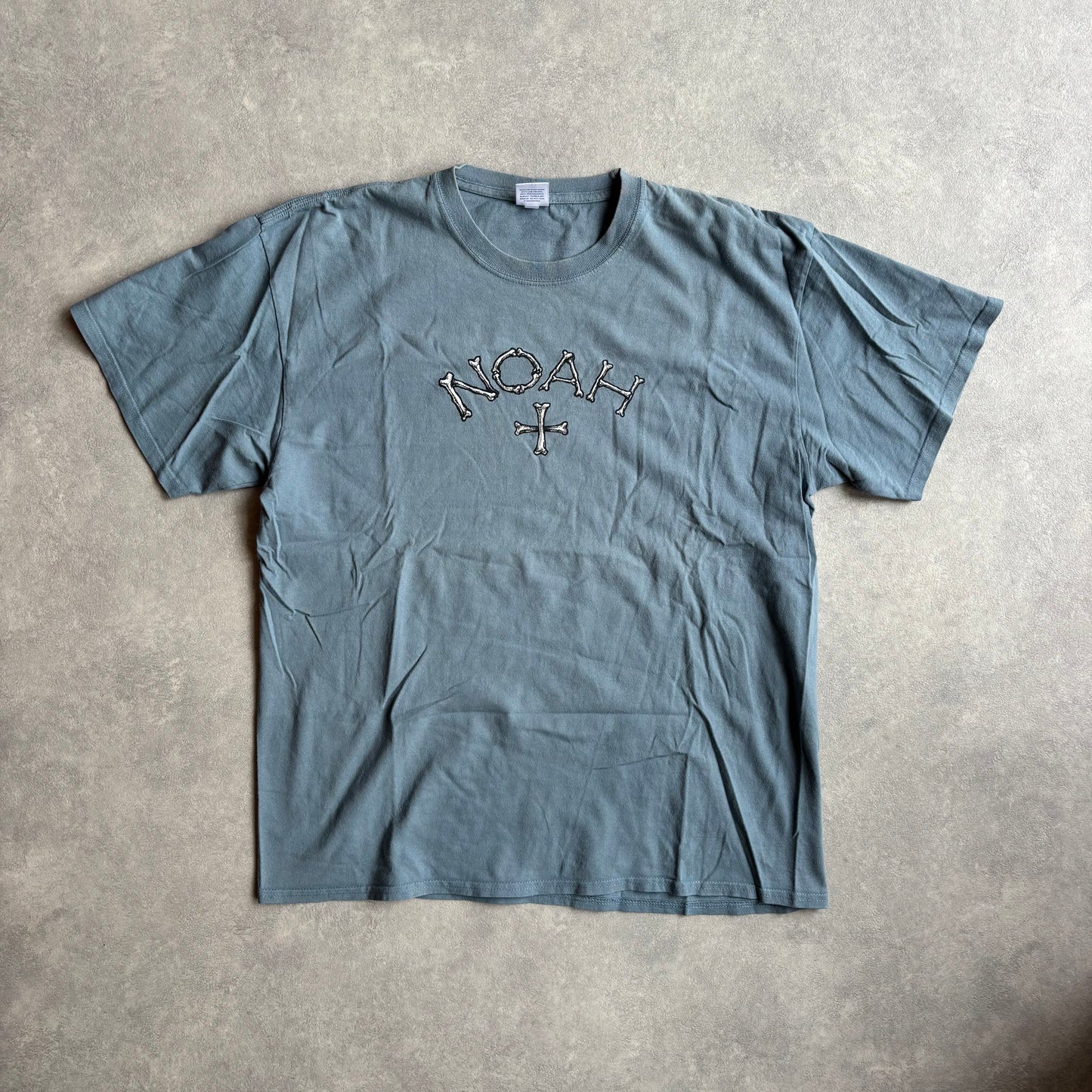Noah NY Bone Core Tee Light Blue XL