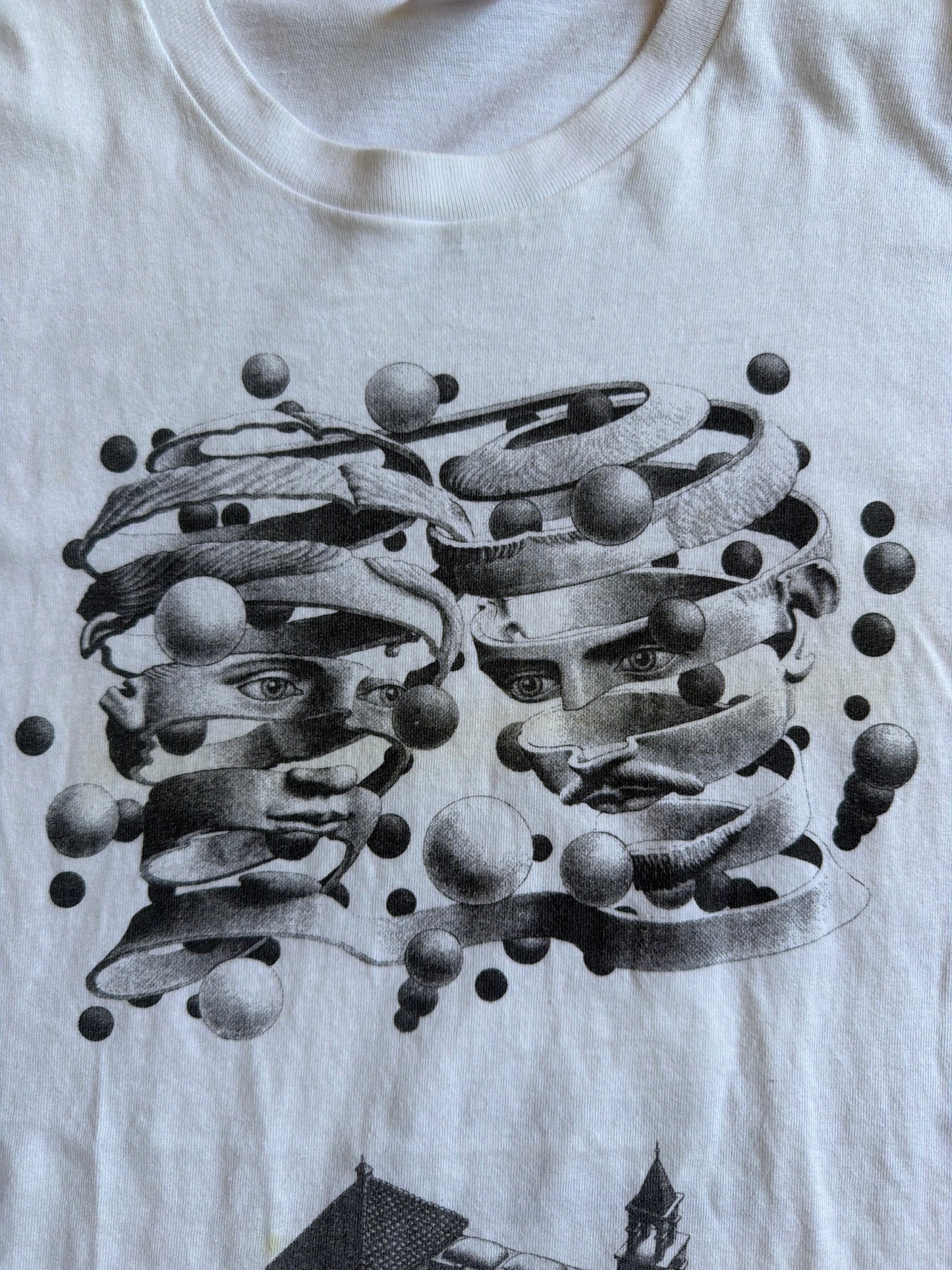 Supreme Mc Escher Collage Tee White L