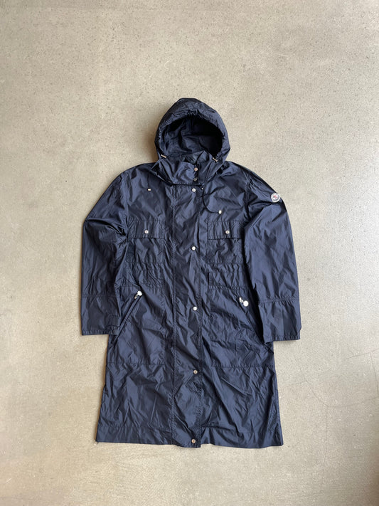 Moncler Nylon Trenchcoat Navy 3