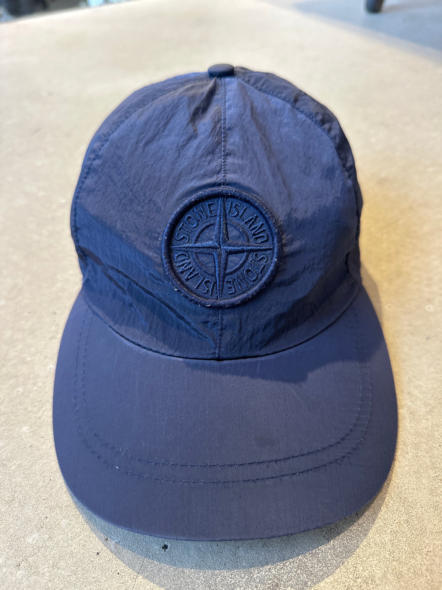 Stone Island 6 Panel Hat Navy