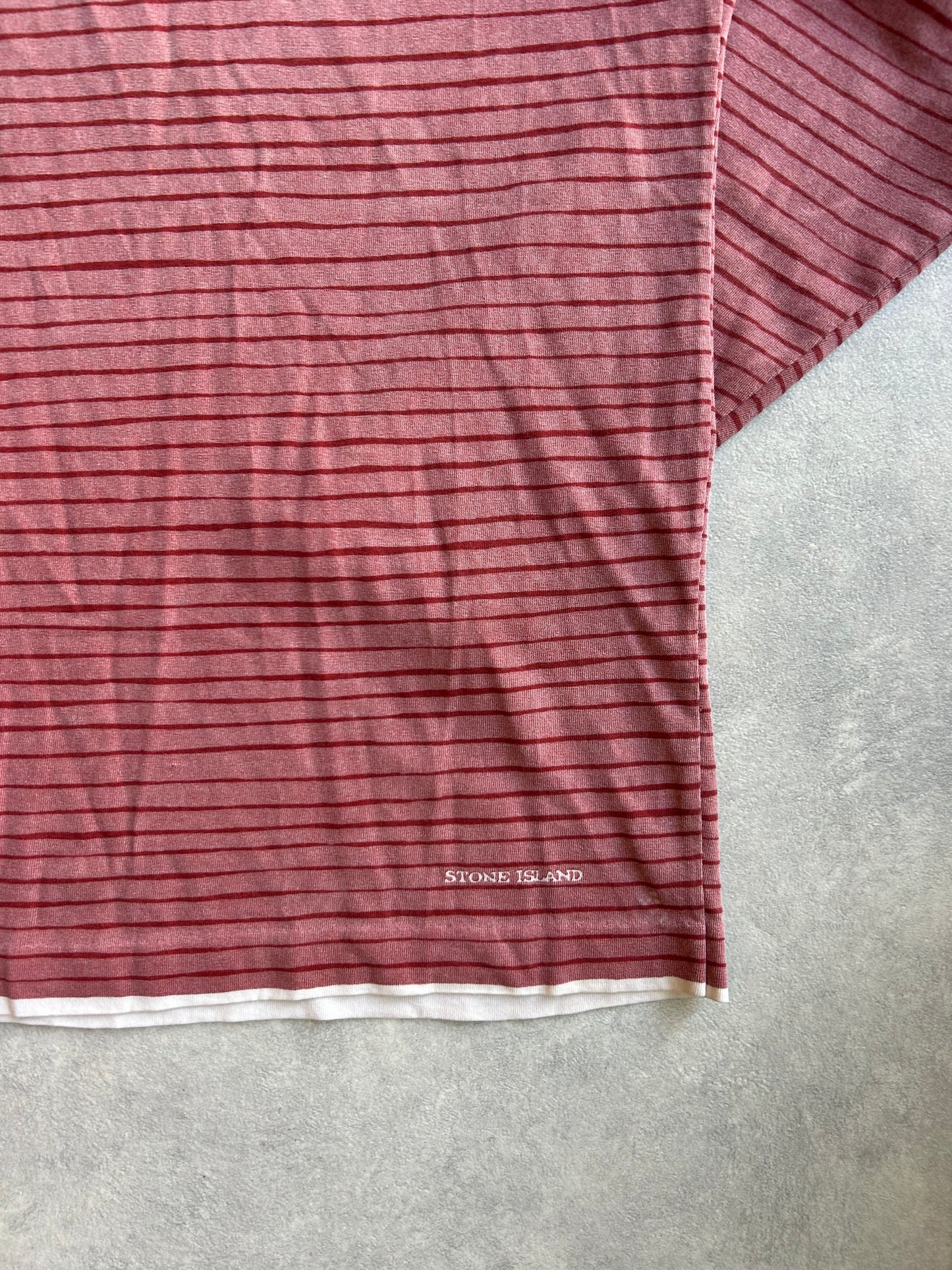 Stone Island Vintage Striped Longsleeve Large