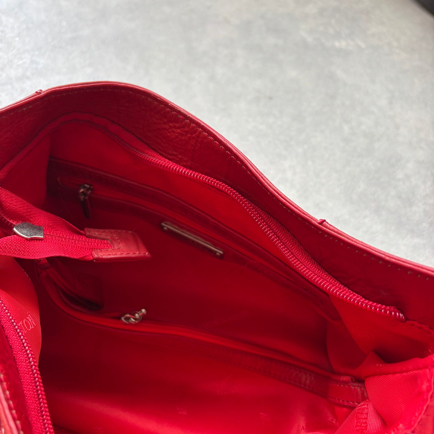 Arthur & Aston Camille Shoulder Bag Red