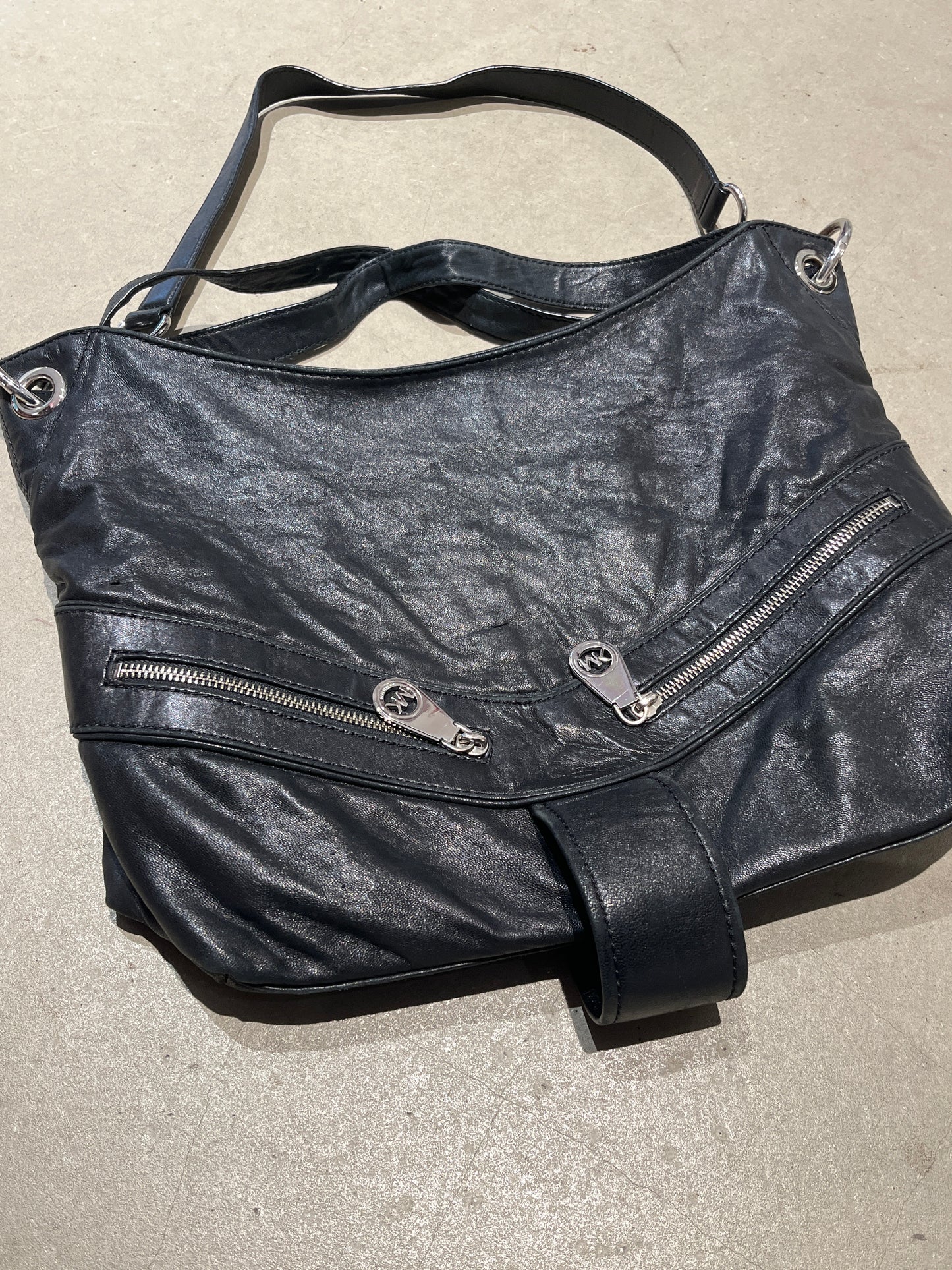 Michael Kors Leather Handbag Black