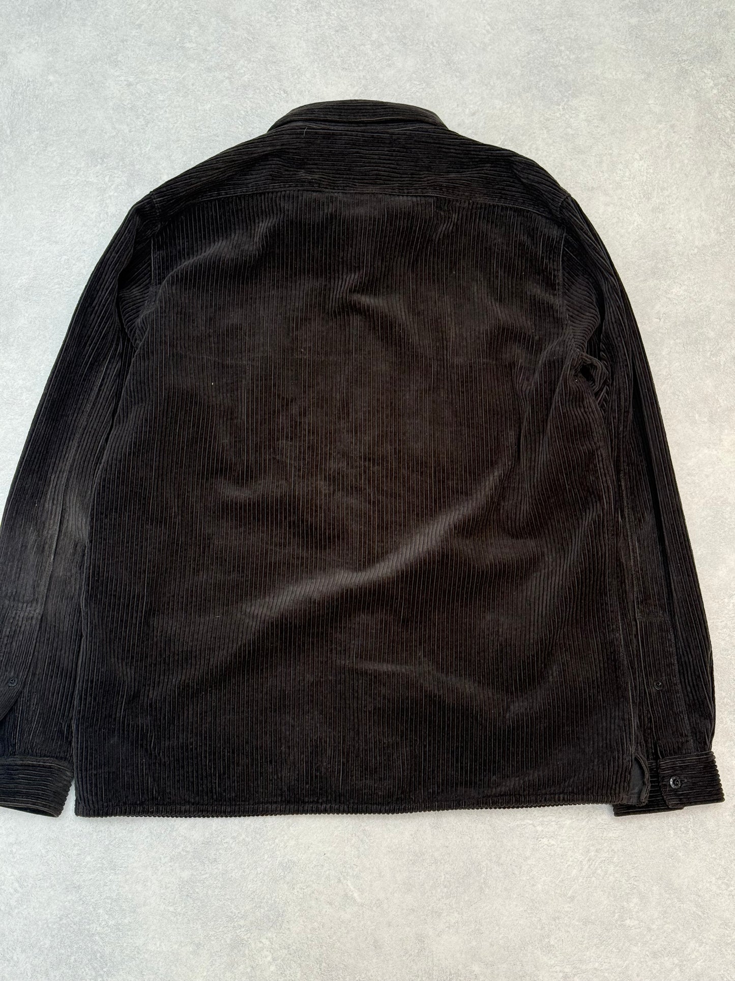Stone Island Corduroy 800 Overshirt Metal/Black  XXL