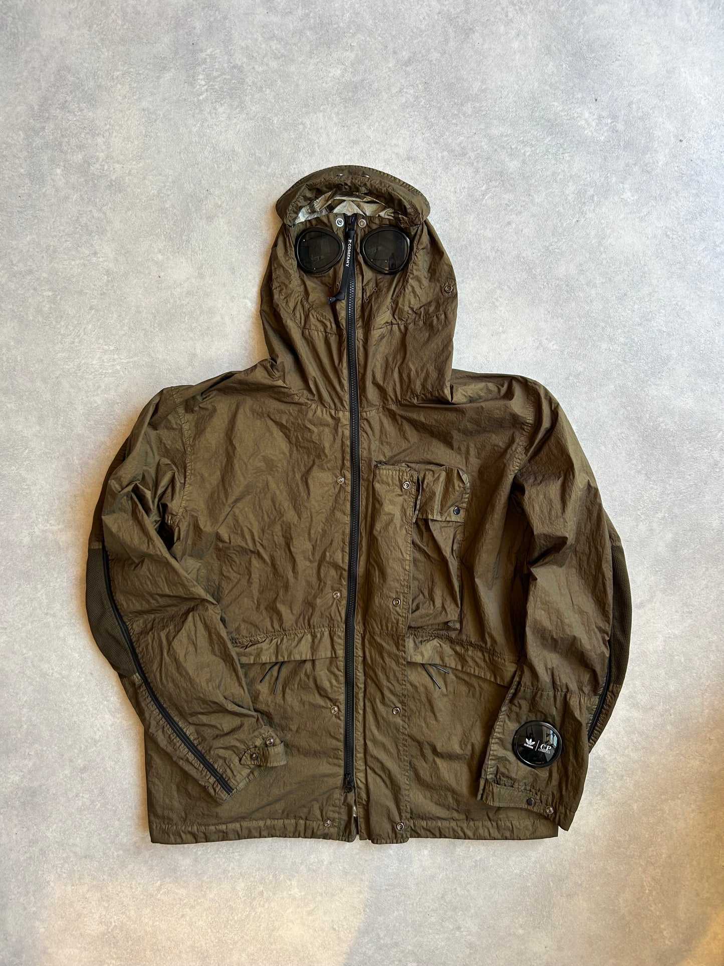 CP Company X Adidas Cargo Jacket Green Large