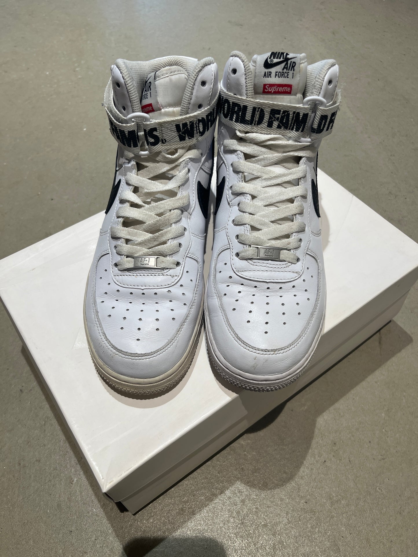 Nike Air force High Supreme White Size 41