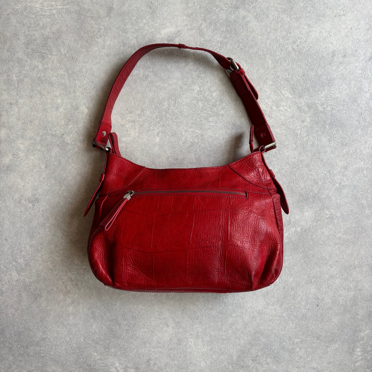Arthur & Aston Camille Shoulder Bag Red