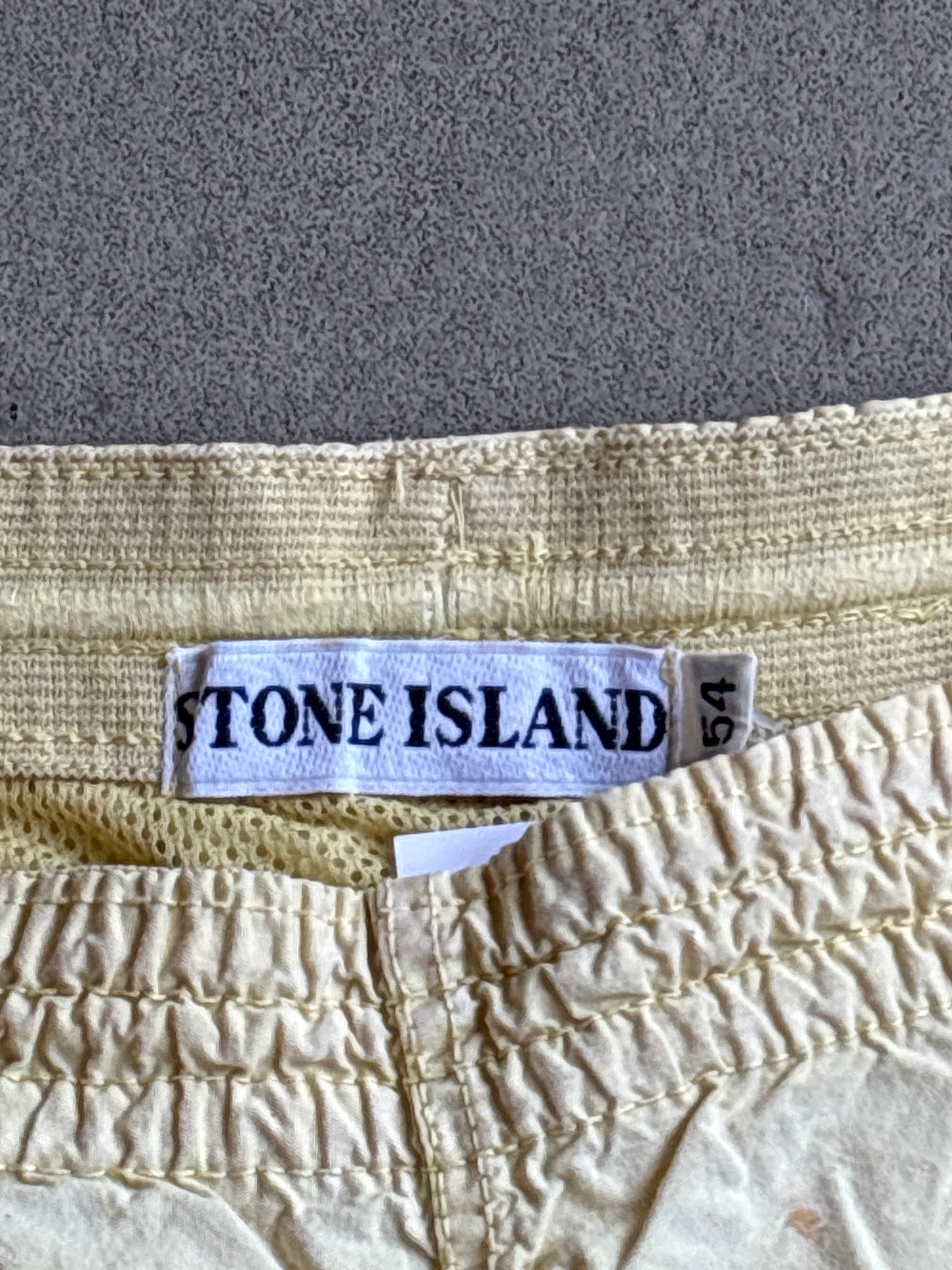 Stone Island Pocket Shorts Yellow 54