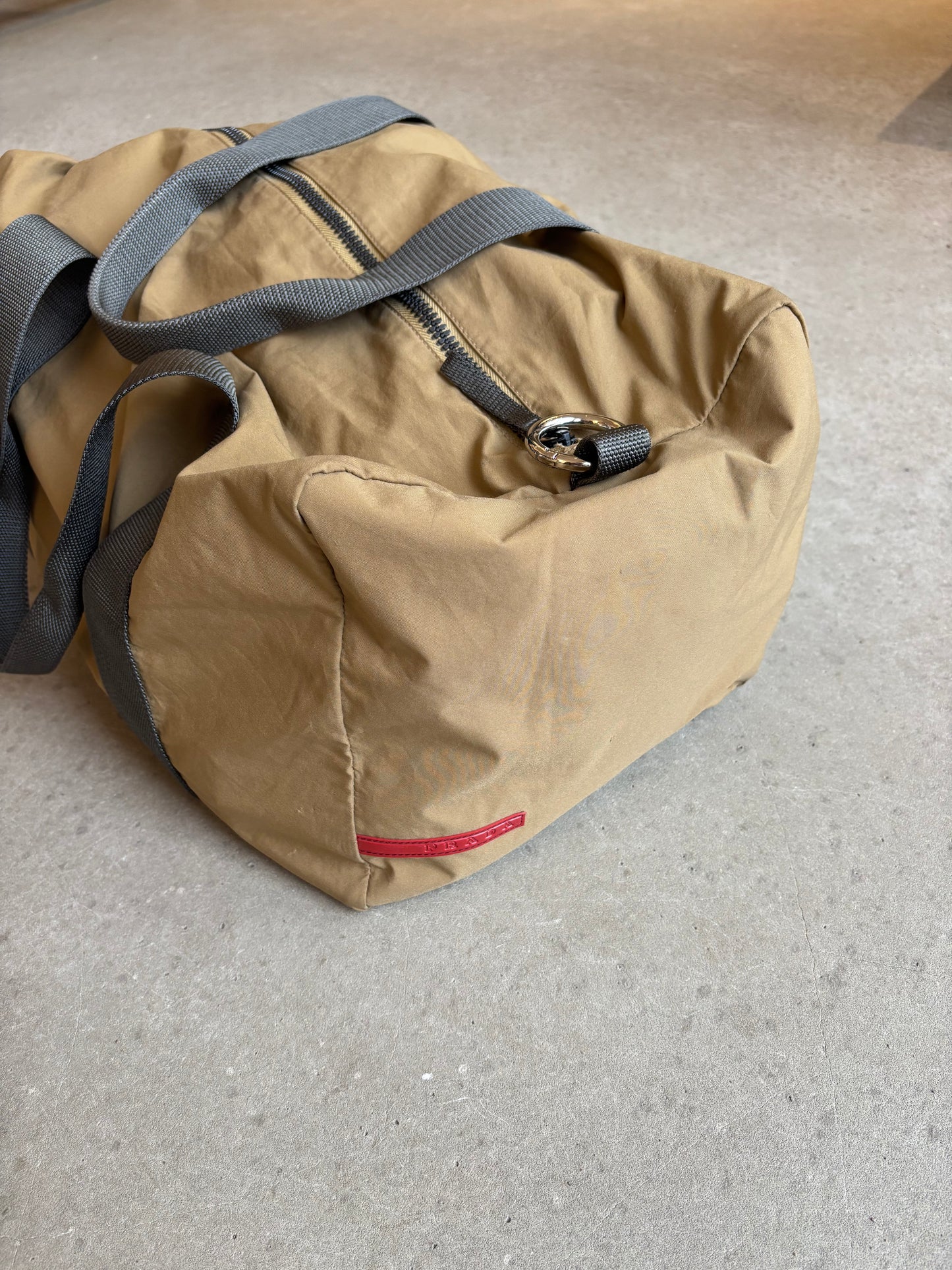 Prada Sport Duffel Bag Brown