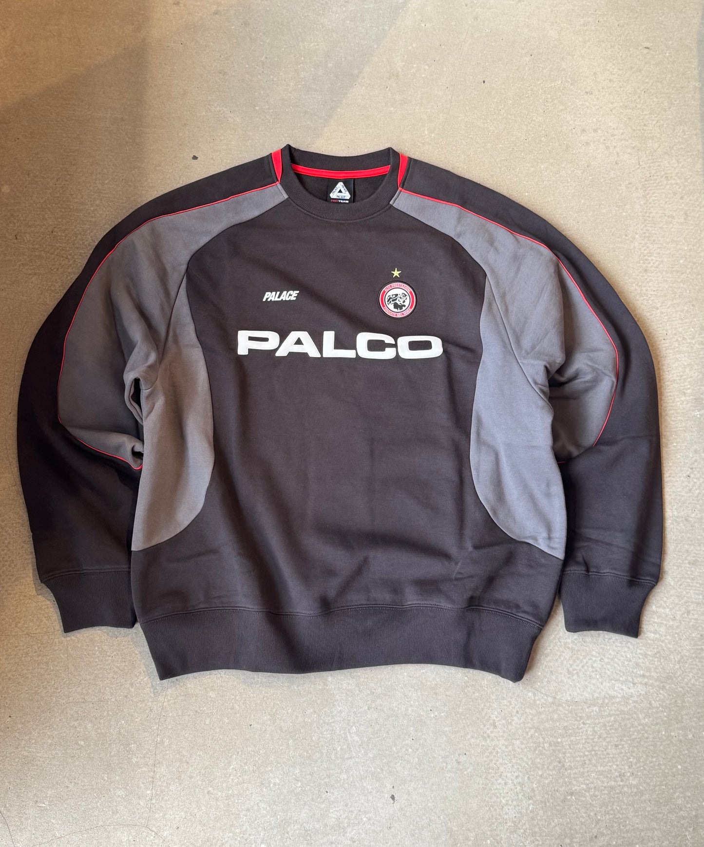 Palace Pro Team Palco Crewneck Black