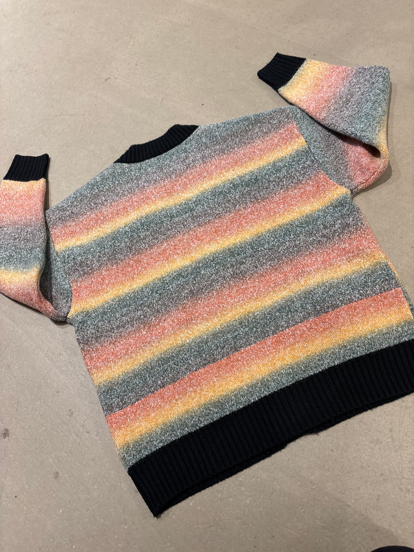 Patta Space Dye Knitted Cardigan Multi L