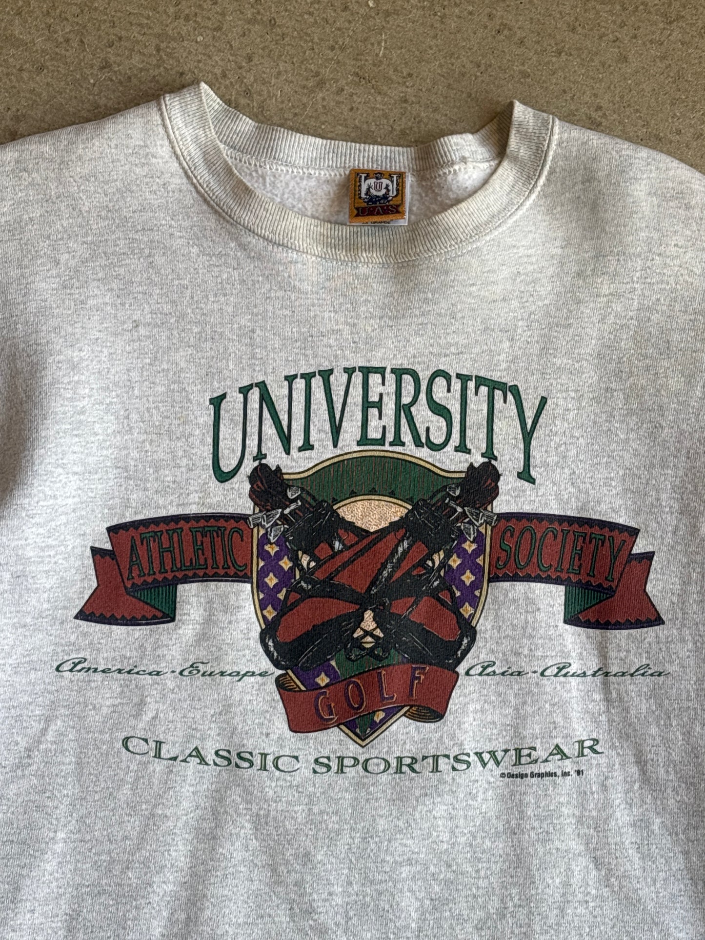 Vintage University Athletic Society XXL