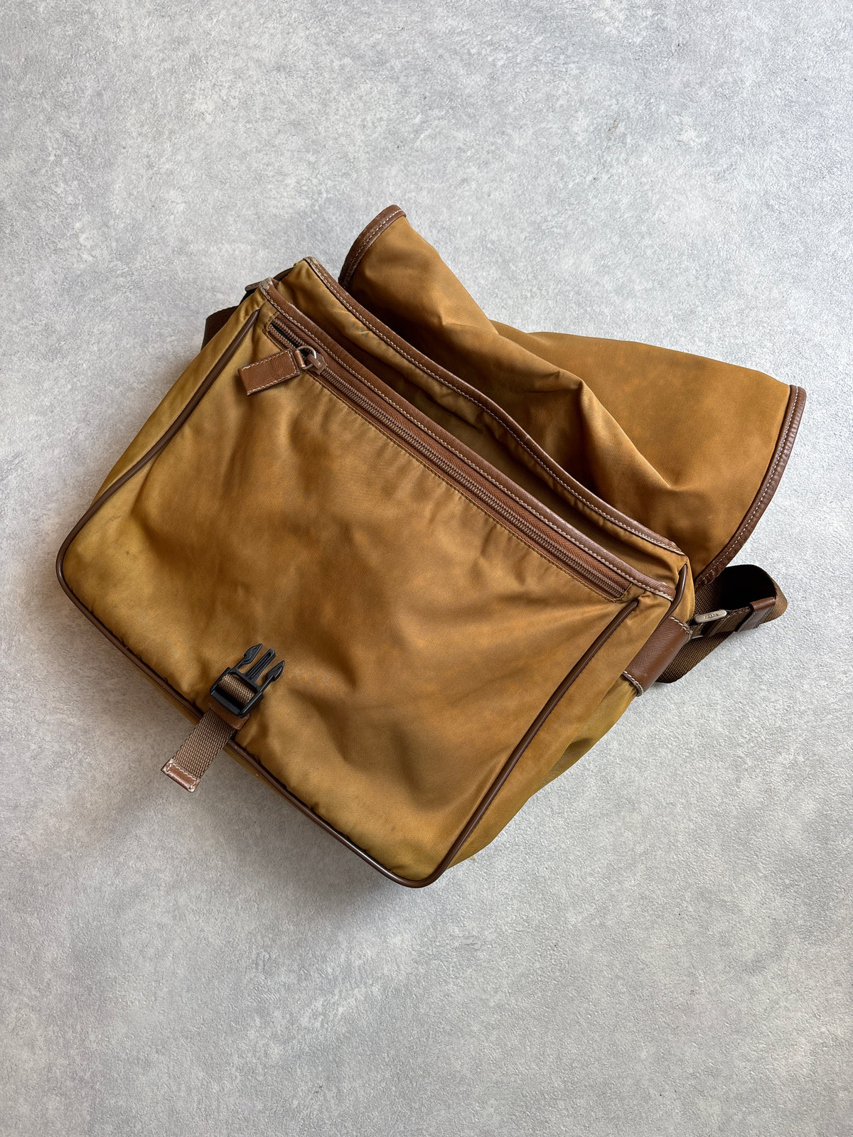Prada Messenger Bag Mustard