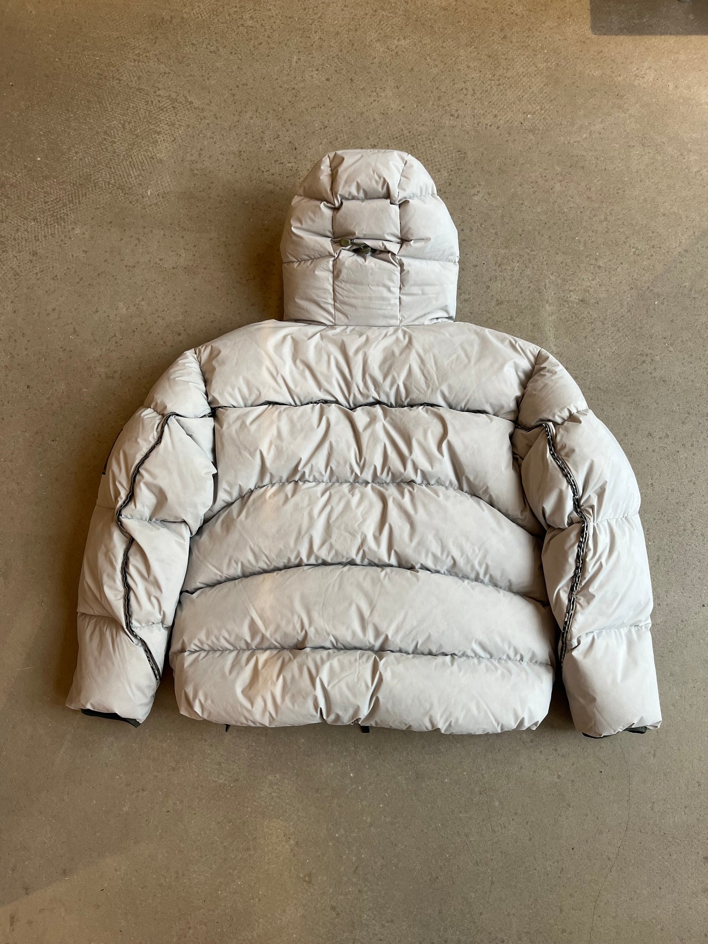 Palace X Maharishi Temple Puffa Jacket Ice Large