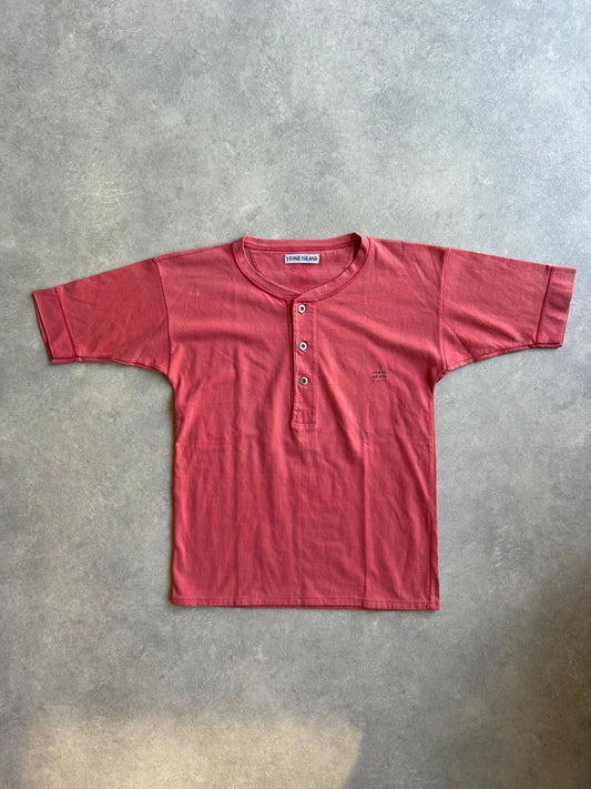 Stone Island Marina Henley Peach Small