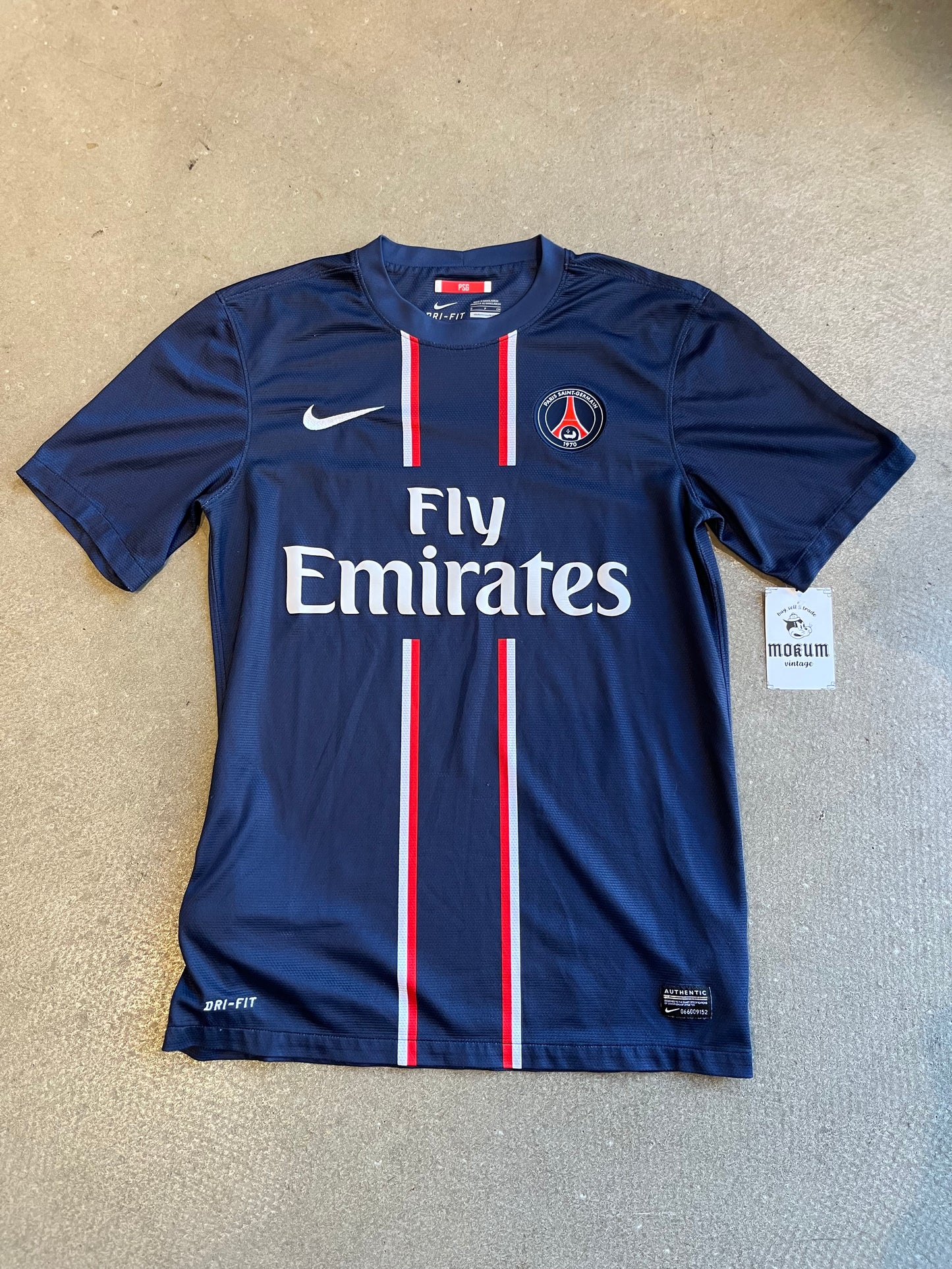 Nike PSG Paris 2012 Jersey Blue S