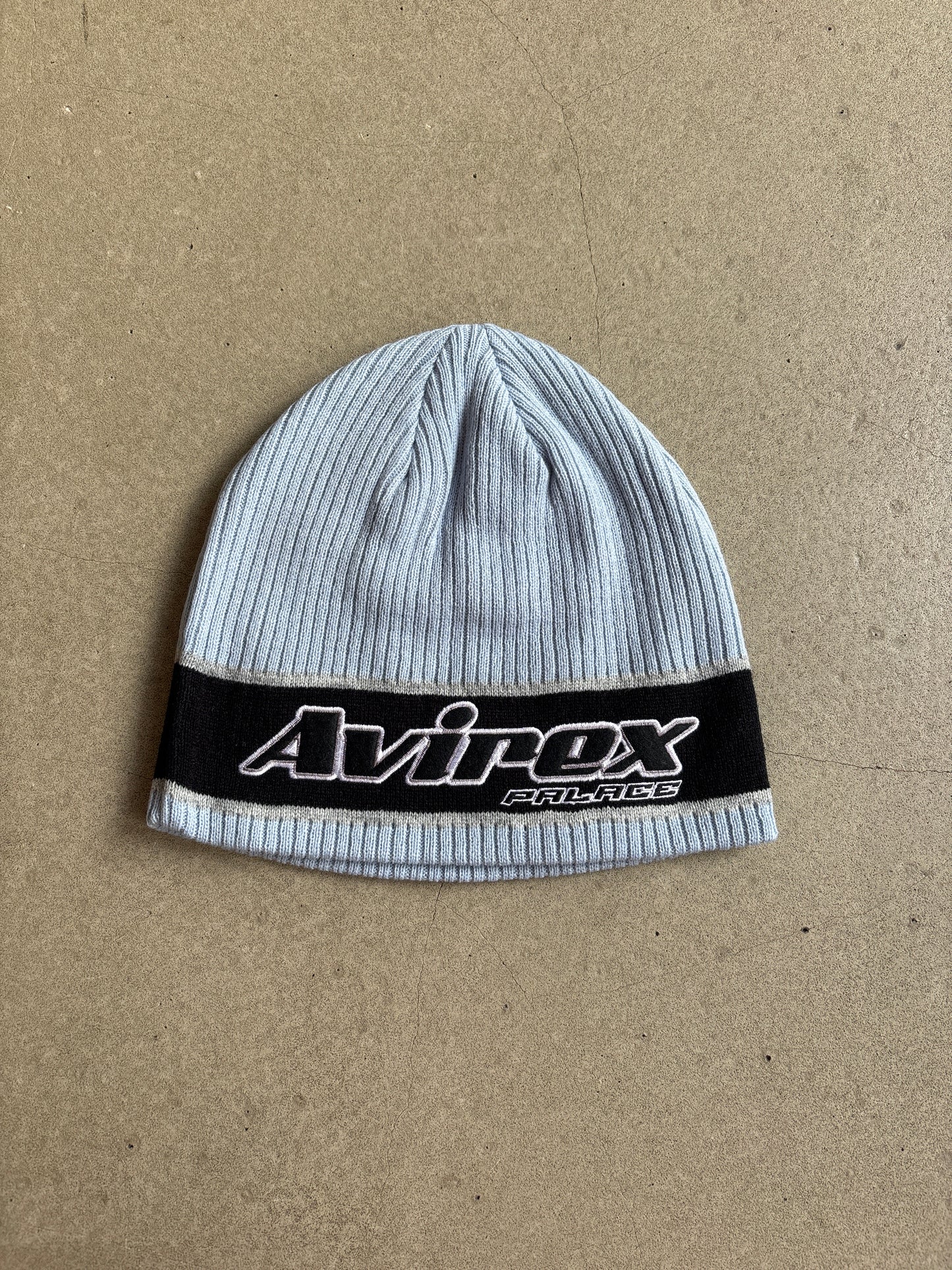 Palace x Avirex Nein Cuff Beanie Chill Blue