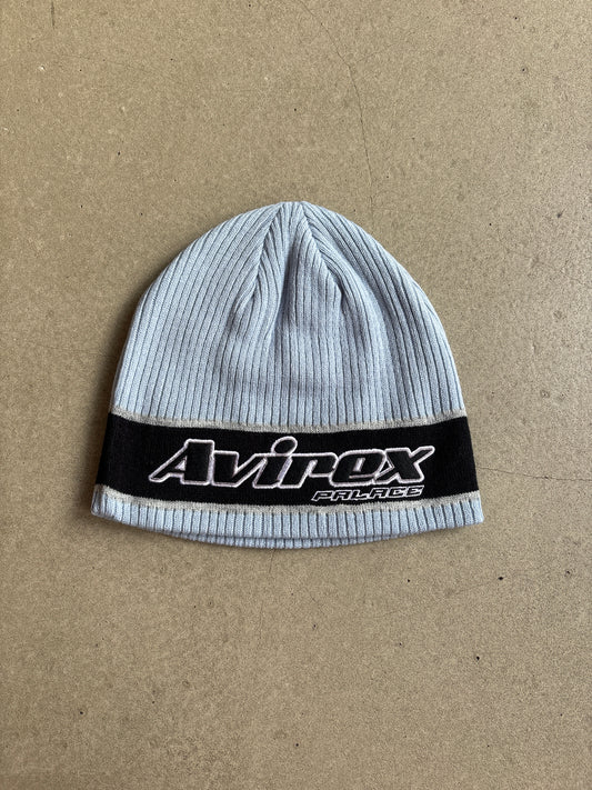 Palace x Avirex Nein Cuff Beanie Chill Blue
