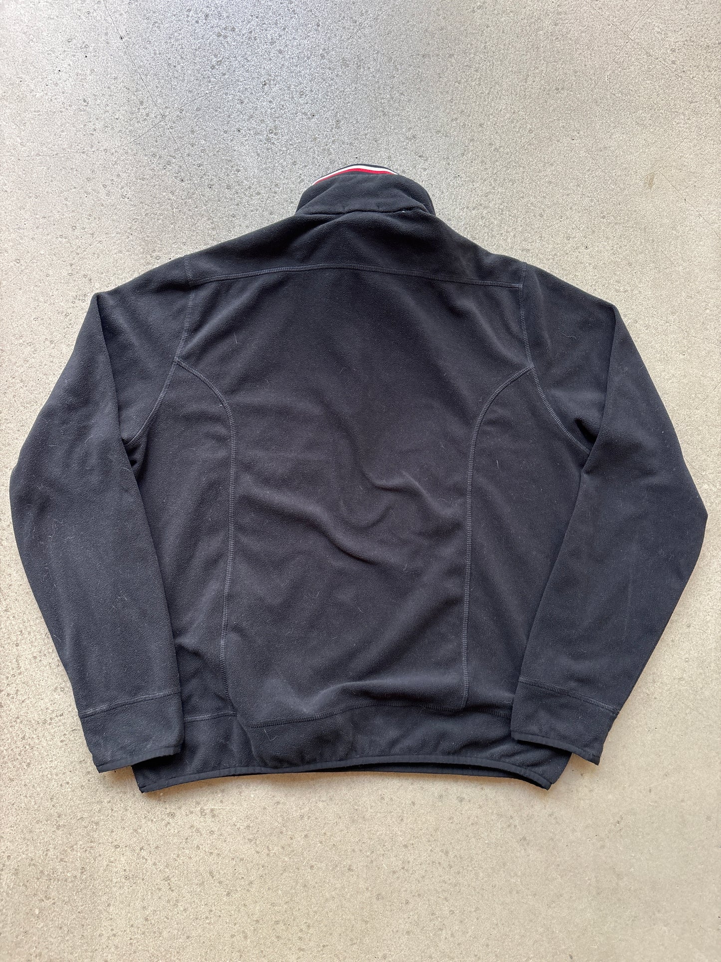Moncler Fleece Half Zip Sweater Black XXL