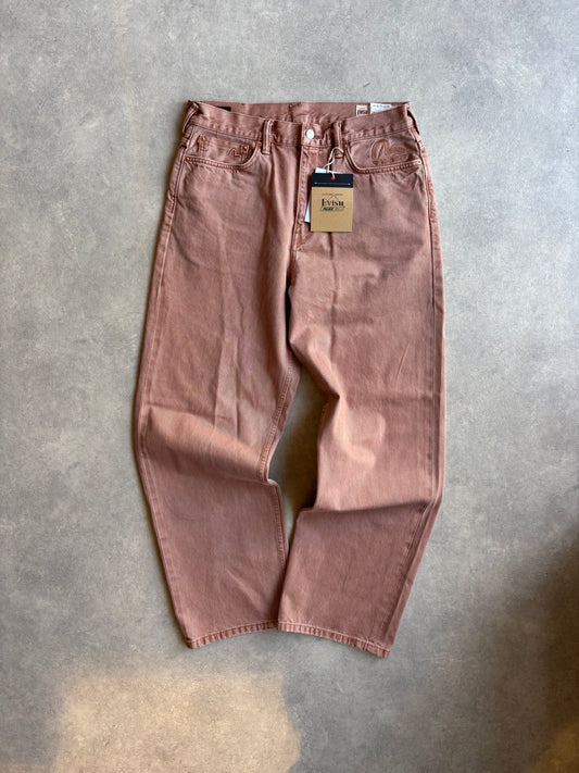 Palace Evisu P90 Baggy Jean Pink Wash
