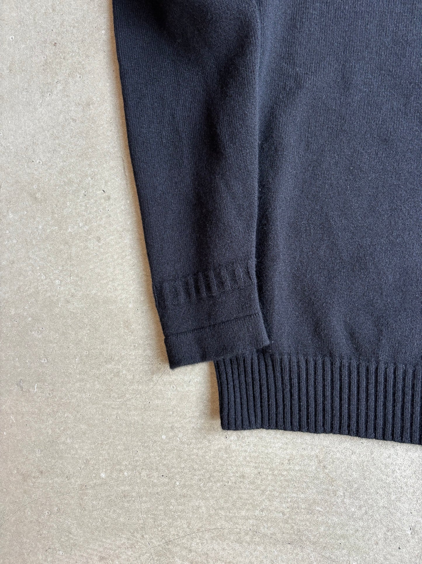 Stone Island Cashmere Knit Black Small