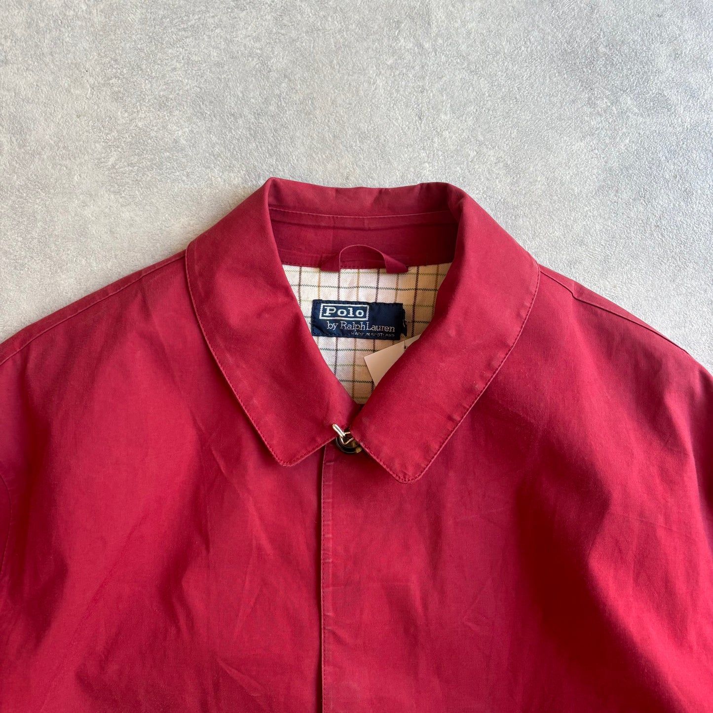 Polo By Ralph Lauren Trenchcoat Made in Scotland XL