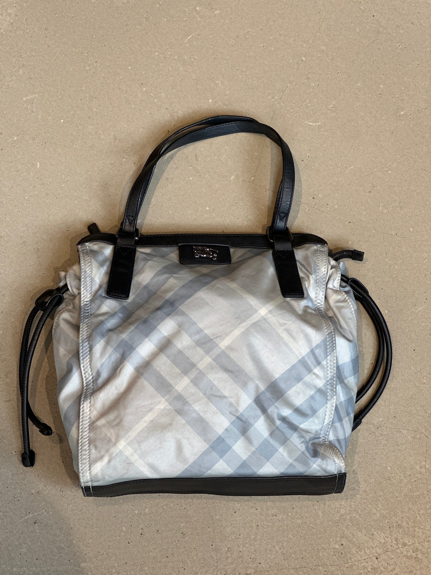 Burberry Buckleigh Tote Bag Grey