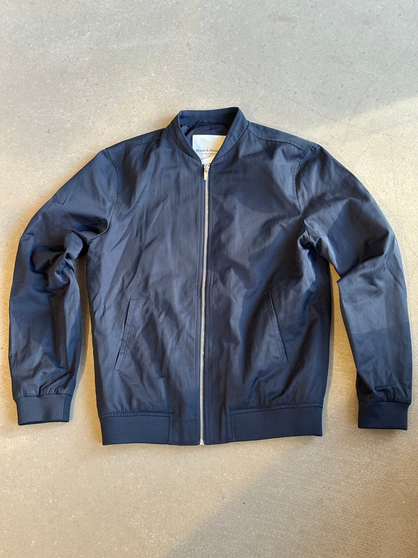 Bruun & Stengade Overshirt Navy Medium