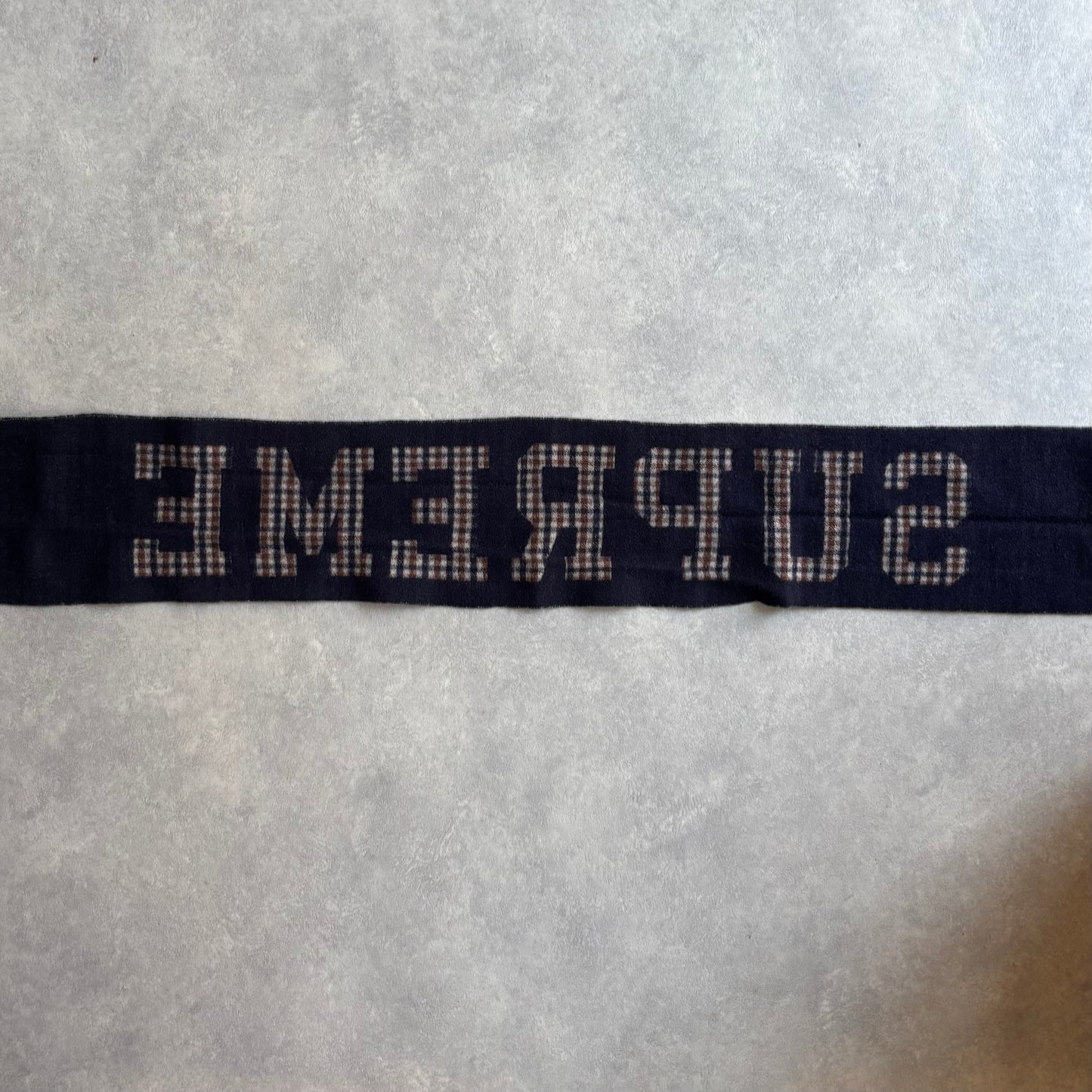 Supreme x Aquascutum Club Checkers Scarf