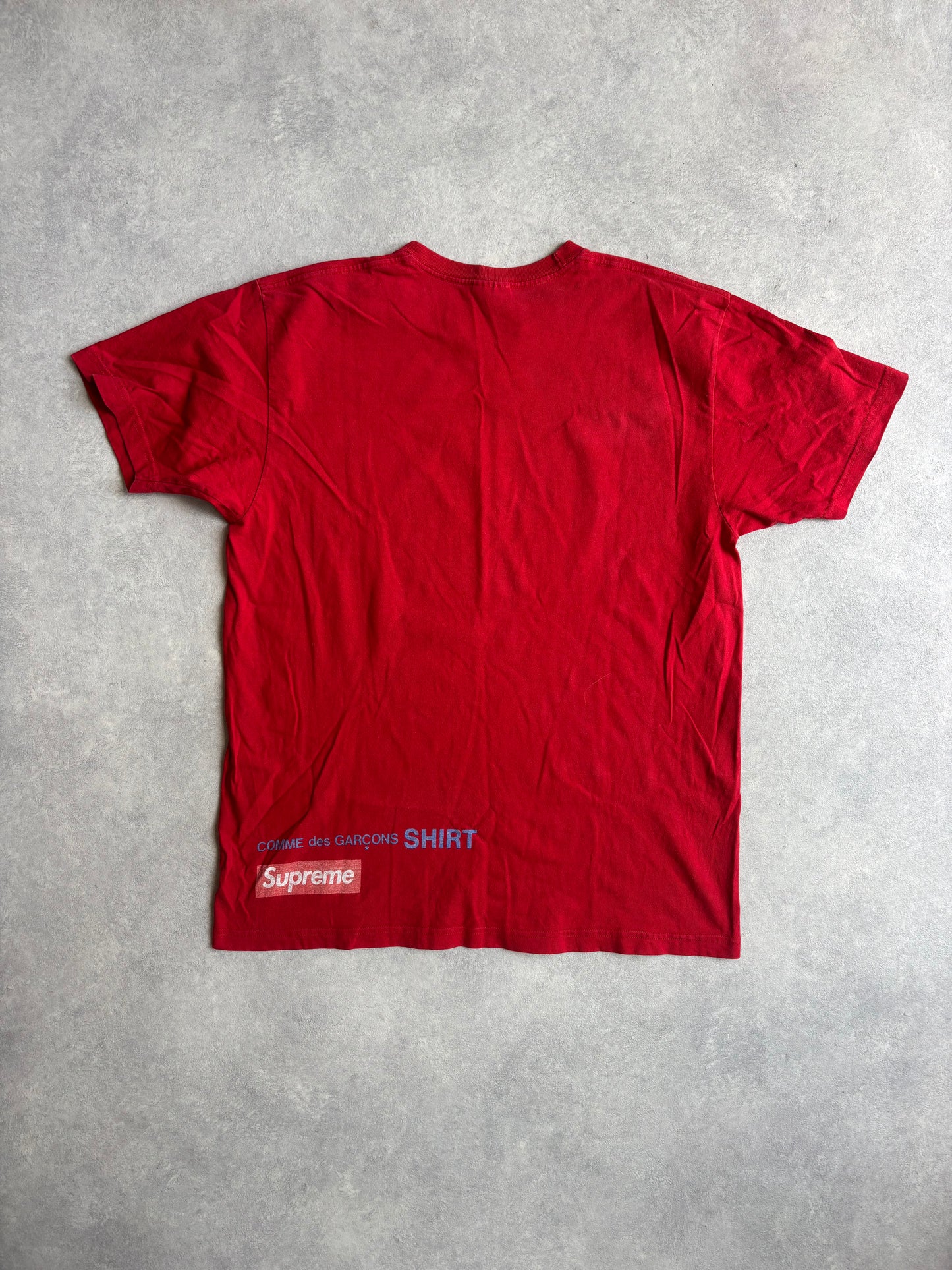 Supreme X CDG Harold Hunter Tee Red XL