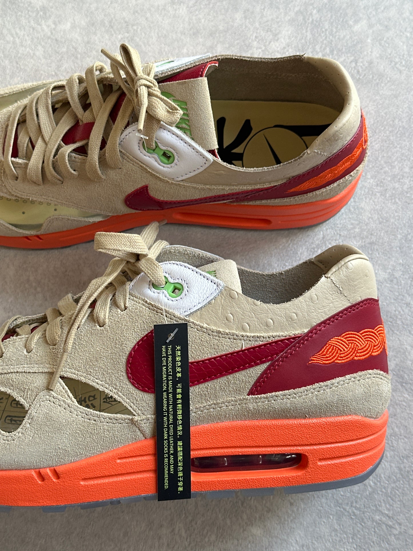 Air Max 1 Clot Size 46/12