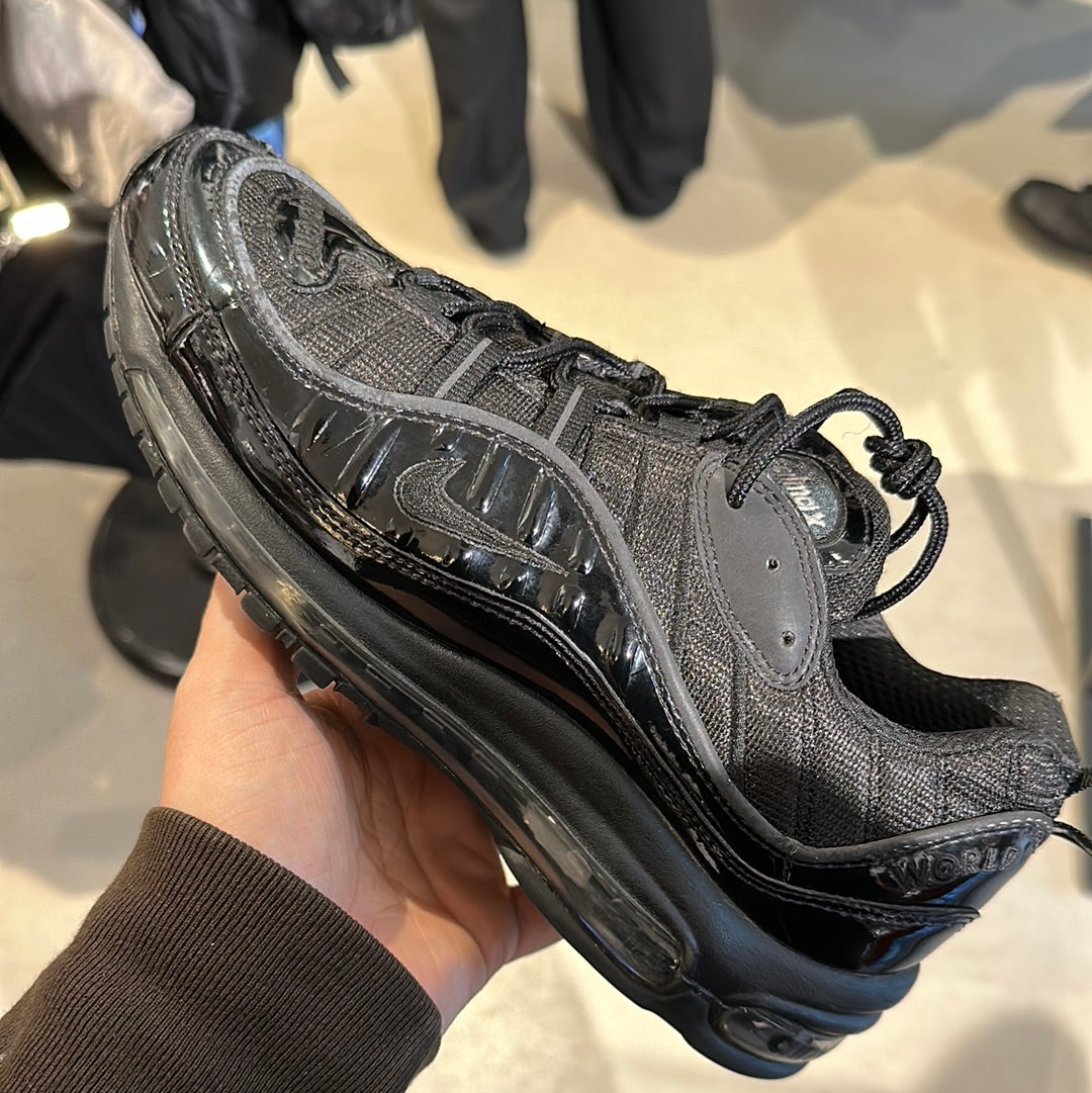 Air max 98 outlet supreme black