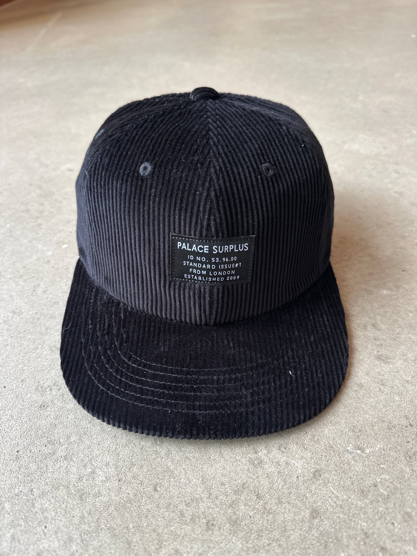 Palace Surplus Corduroy Pal Hat Black