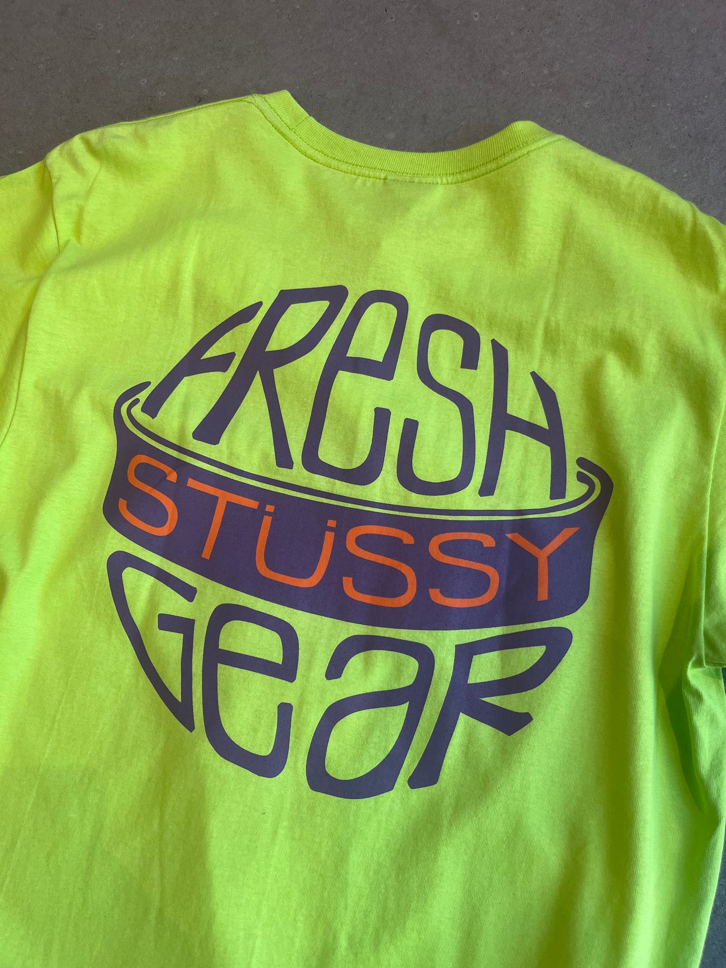 Stussy Fresh Gear Tee Lime