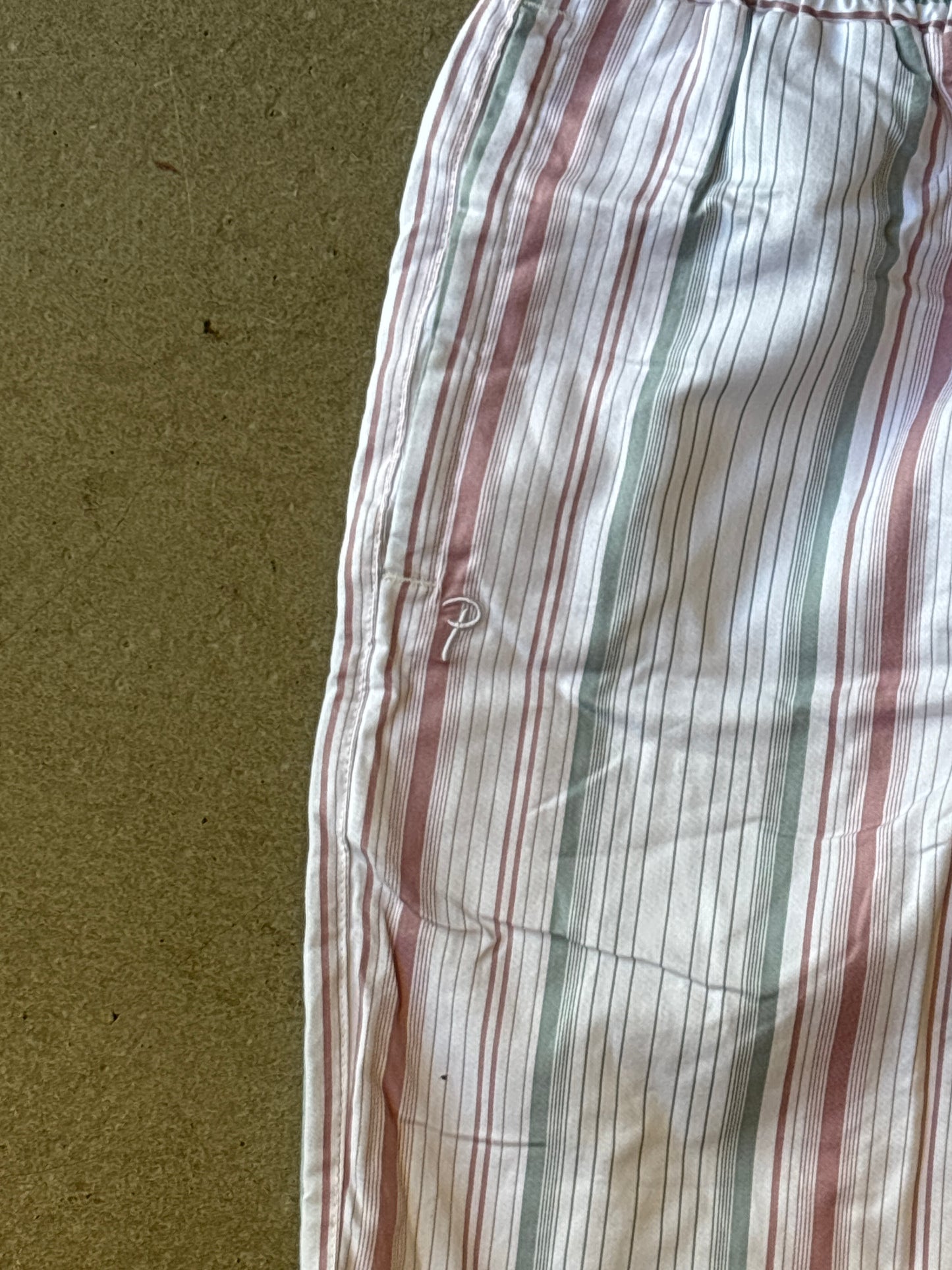 Patta Short Pin Stripe Blue Pink S
