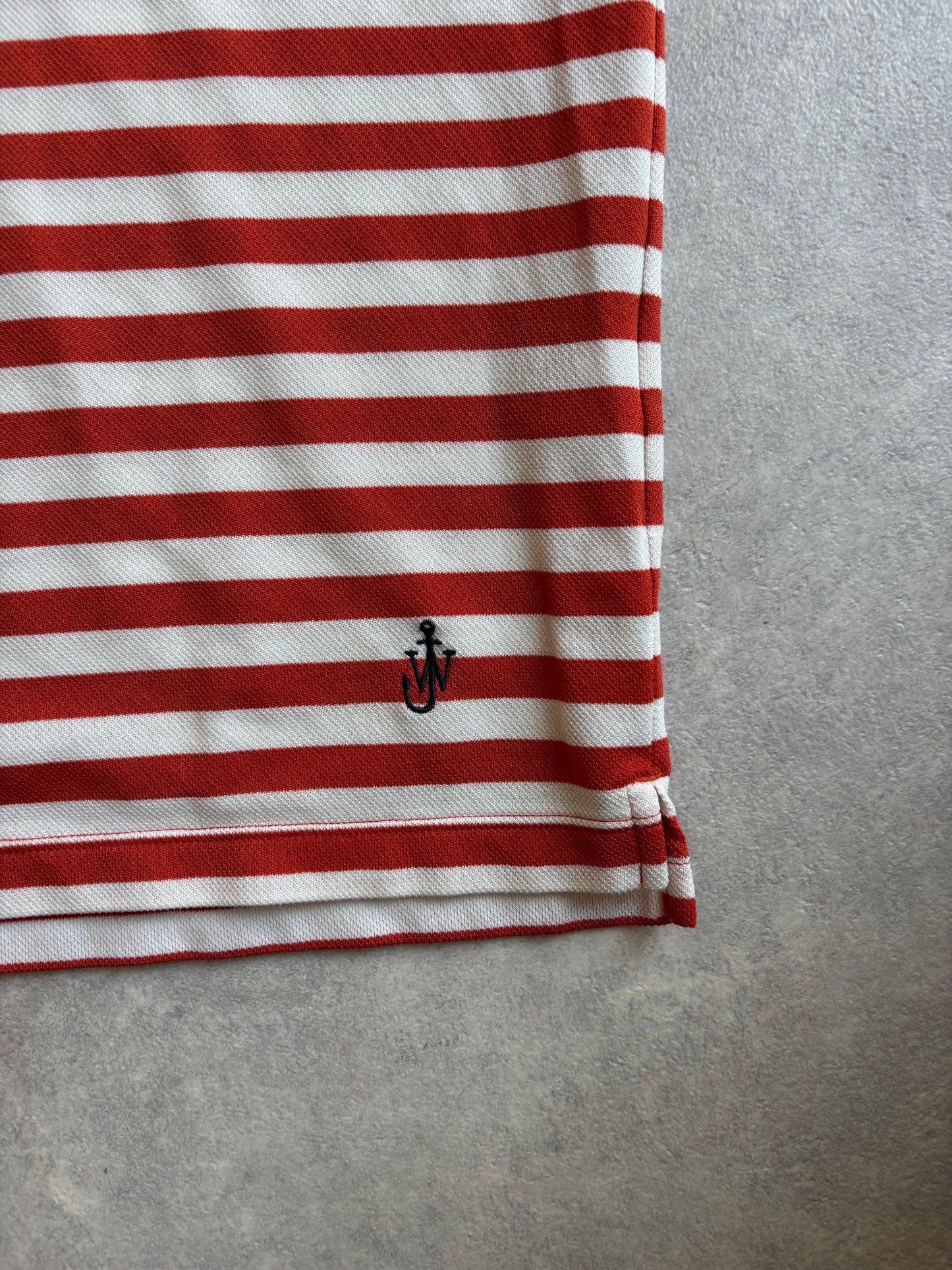 JW.Anderson x Uniqlo Stripe Polo Orange XL