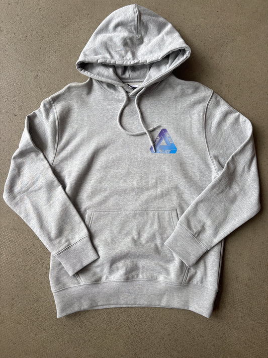 Palace Ombre Tri-Ferg Hood Grey Marl