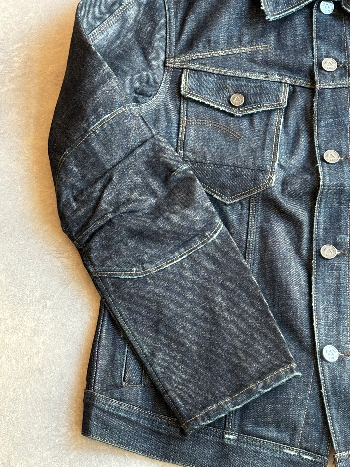 G-star Elwood Denim Jacket Raw Research L