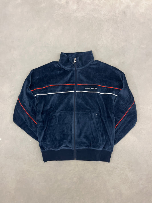 Palace Piped Velour Funnel Navy M